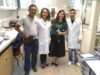 Pessoal no LabMico com a equipe da UFC TV